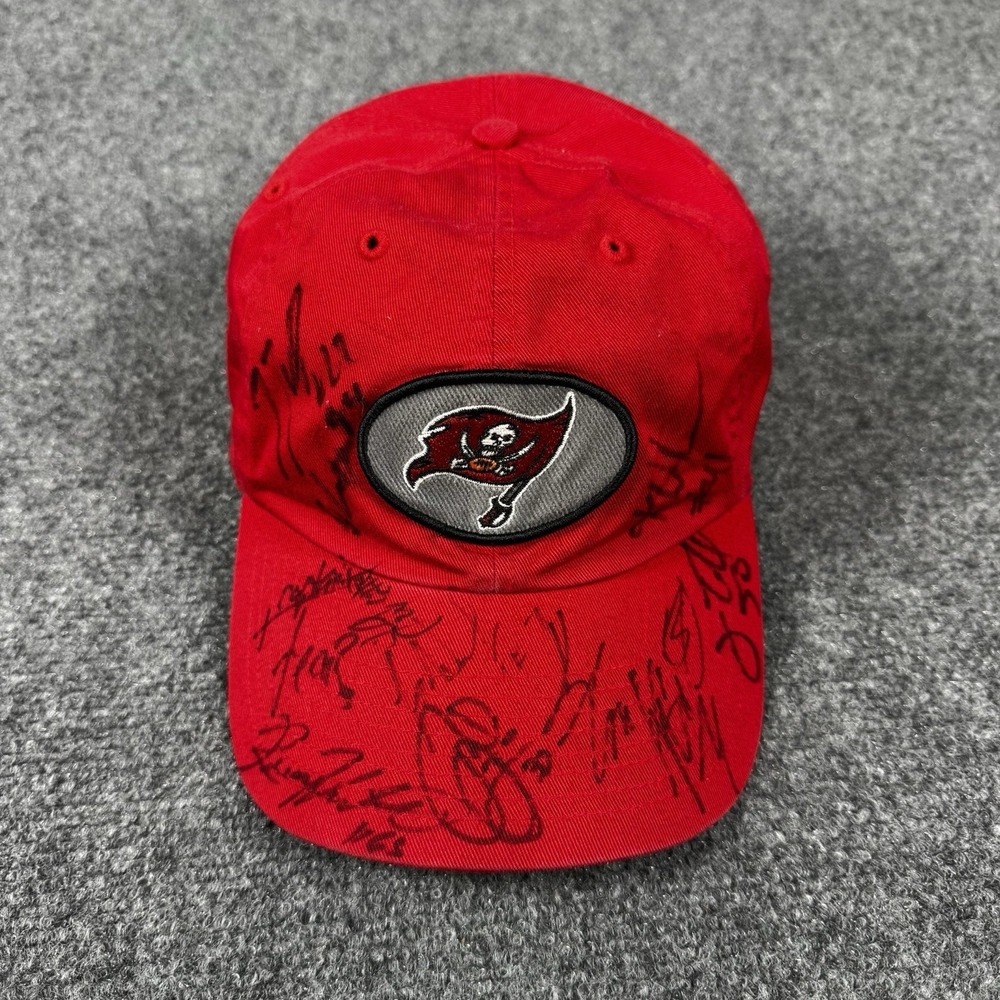 Tampa Bay Buccaneers Adidas On-Field Hat Cap OSFA NFL Autographed Signed